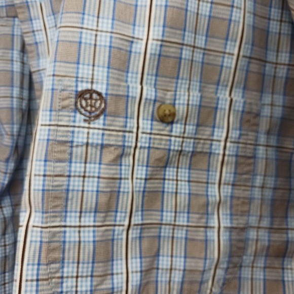 Wrangler George Strait Plaid Shirt Men's 3X Cowboy Cut Collection Long Sleeve - Picture 9 of 9